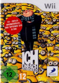 Despicable Me PAL Wii  box art